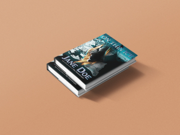 On Thin Ice: Hardcover Book Mockup