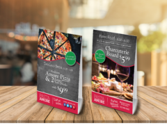Pasta Amore Table Tent Display