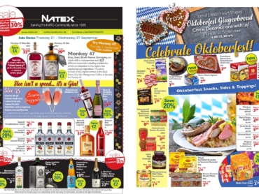 NATEX Grocery Flyer Octoberfest